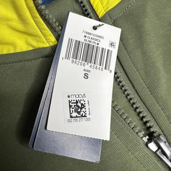 Polo Ralph Lauren Men's Double Knit Half Zip Sweatshirt Green Yellow $168 New - Picture 10 of 13